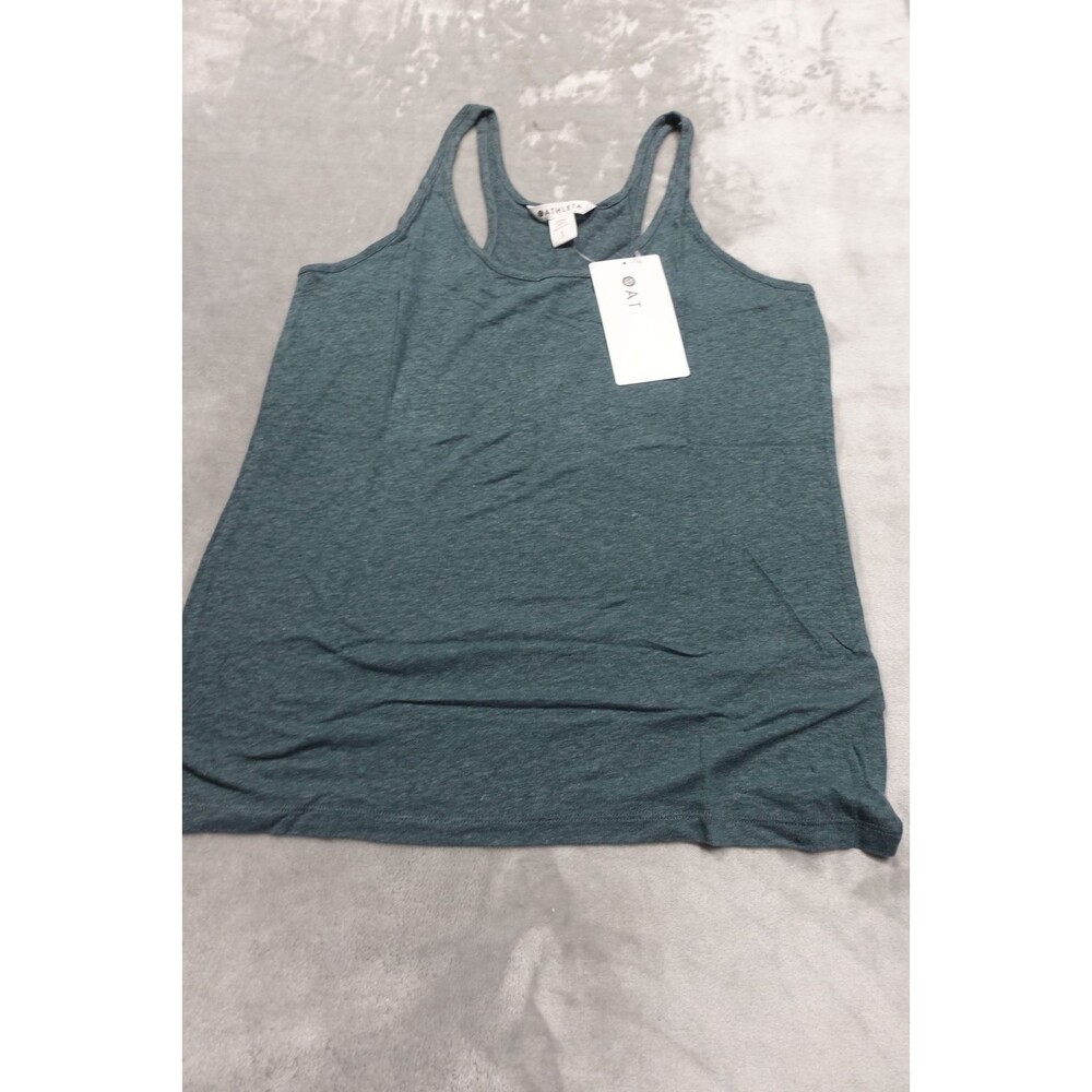 Athleta Women's Small‎ Green Getaway Camisole Tank Top NWT